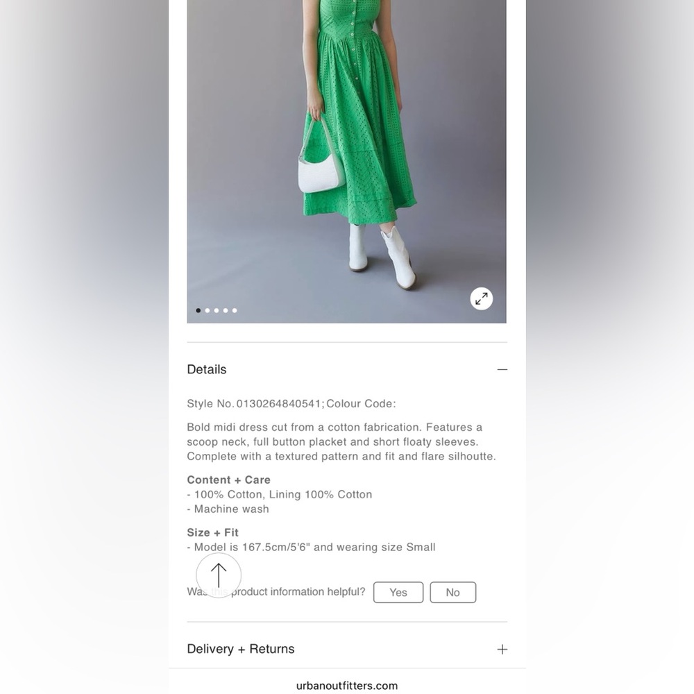 Urban Outfitters Fiona Eyelet dress - Picture 11 of 11